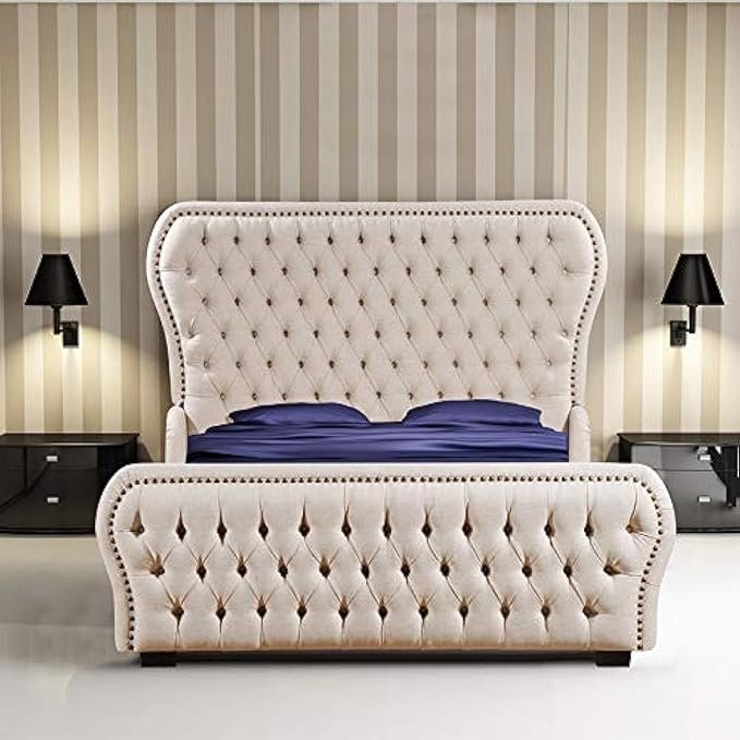 Velvet Crown Bed